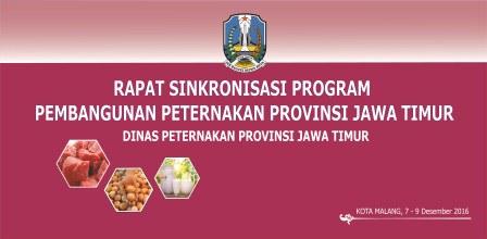 Rapat Sinkronisasi Program Pembangunan Peternakan Provinsi Jawa Timur
